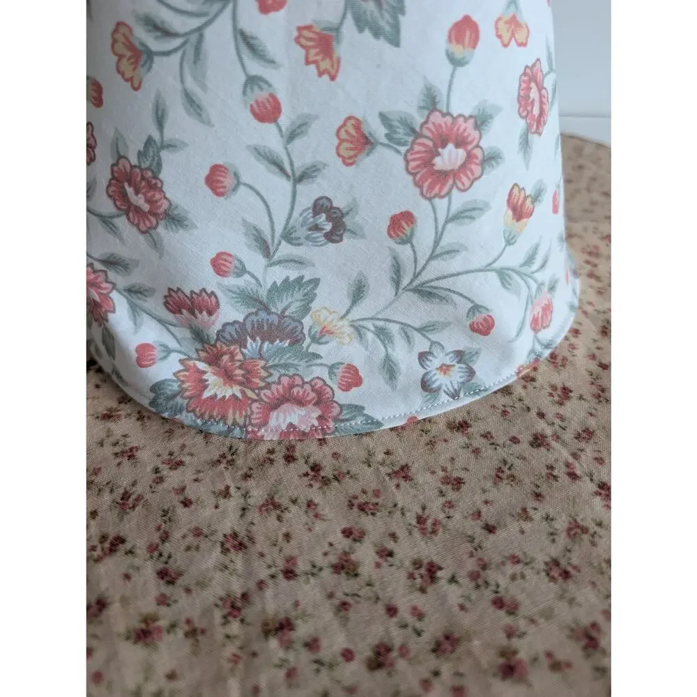 Handmade Floral Whimsy Floppy Witch Hat - 8